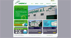 Desktop Screenshot of lealplast.es